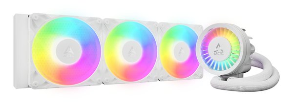 Система жидкостного охлаждения Arctic Cooling Liquid Freezer III Pro 360 ARGB Whte ACFRE00188A белый 120мм алюминий+медь 2500rpm 31db 4-pin