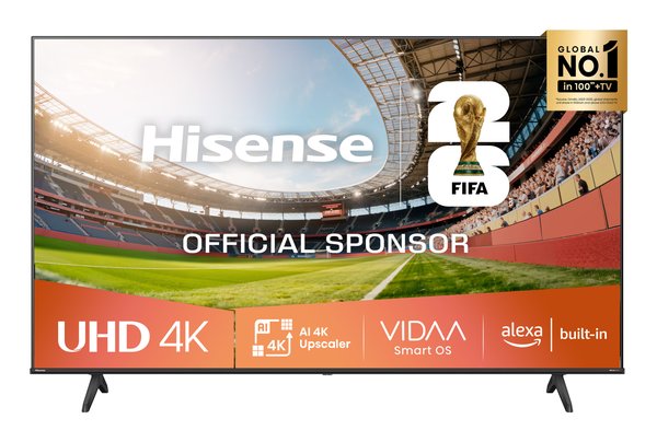 Телевизор Hisense 50" 50A6Q черный DLED 4K UHD 60Hz Smart TV Vidaa