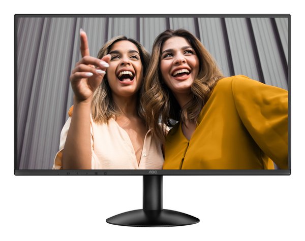 Монитор 23.8" AOC 24B30H3 IPS 1920x1080, 120 Гц, 4 мс, 16:9, 300 кд/м², HDMI, VGA, черный
