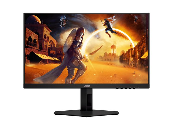 Монитор 23.8" AOC Q24G4E IPS 2560x1440, 180 Гц, 1 мс, 16:9, 350 кд/м², 2xHDMI 2.0, DP, HDR10, Adaptive-Sync, черный
