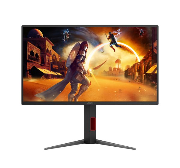 Монитор 24.5" AOC 25G4S Fast IPS 1920x1080, 310 Гц, 1 мс, 16:9, 400 кд/м², DP 1.4, 2xHDMI 2.0, DisplayHDR 400, Adaptive-Sync, черный
