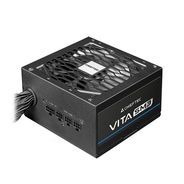 Блок питания Chieftec Vita SM3 BPX-750-C (ATX 3.1, 750W, 80 PLUS BRONZE, Active PFC, 120мм fan, Semi-modular Cable Management) Retail