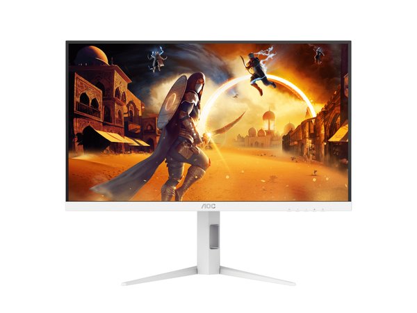 Монитор 27" AOC Q27G4/WS Fast IPS 2560x1440, 200 Гц, 1 мс, 16:9, 450 кд/м², DP 1.4, HDMI 2.0, DisplayHDR 400, белый