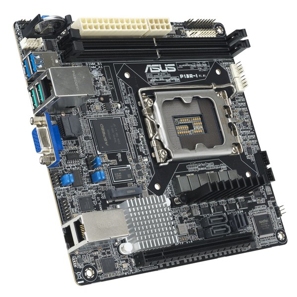 Материнская плата серверная ASUS P13R-I, LGA1700, Intel C262, 2xDDR5 (ECC), 6xSATA, 1xM.2, 1xPCIe 5.0 x16, 1xVGA, 3x1Gb LAN, 2xUSB-A 5Gbps, 2xUSB-A 10Gbps, mITX