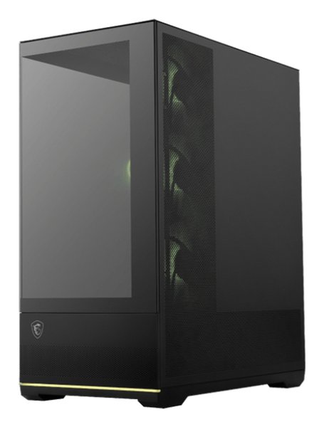 Компьютерный корпус MSI MAG Pano 110R PZ черный без БП ATX 6x120мм 7x140мм 2xUSB 3.0 1xUSB3.1 audio AirDuct bott PSU