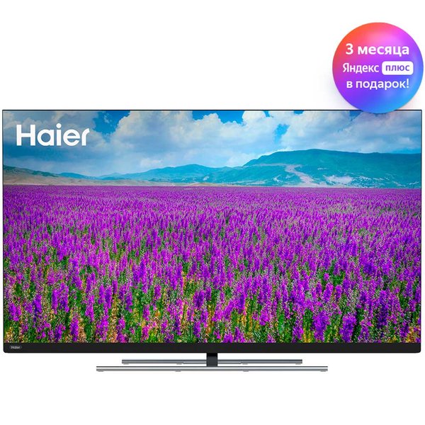 Телевизор Haier 65" AX Pro черный QLED 4K UHD 120Hz Smart TV