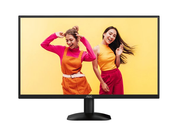 Монитор 23.8" AOC Q24B35 IPS 2560x1440, 120 Гц, 4 мс, 16:9, 250 кд/м², HDMI 2.0, DP 1.4, HDR10, черный