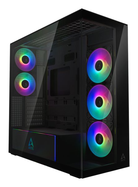 Компьютерный корпус Arctic Cooling ARCTIC Xtender (Mirror Black) арт. ACPCC00018A