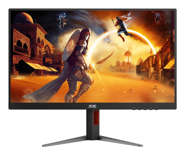 Монитор 27" AOC Q27G4/D IPS 2560x1440, 200 Гц, 0.3 мс, 16:9, 350 кд/м², HDMI 2.0, DP 1.4, 3.5 Jack, DisplayHDR 400, Adaptive-Sync, черный