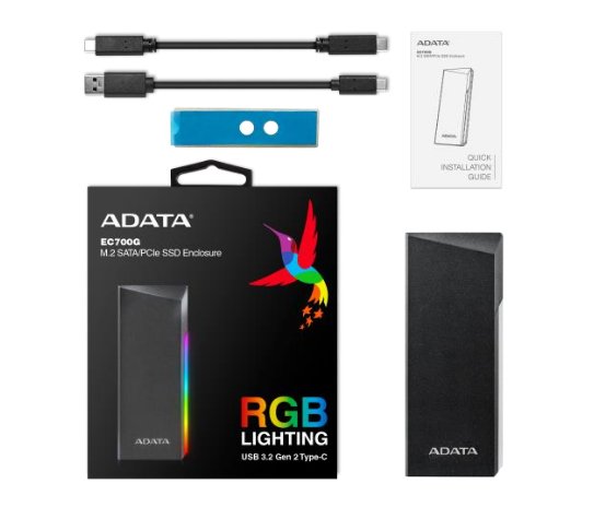 Корпус для HDD/SSD ADATA EC700G