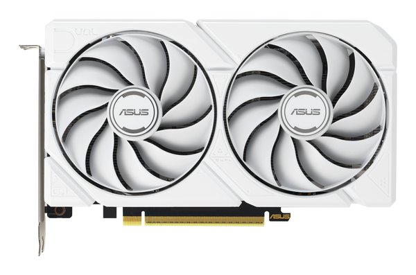 Видеокарта Asus DUAL-RX9060XT-16G-WHITE белый