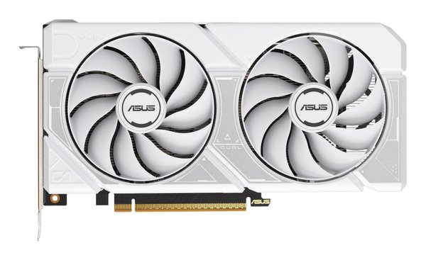 Видеокарта Asus GeForce RTX 5060 DUAL OC White, Nvidia RTX 5060, 8GB GDDR7, 128 bit, PCI-E 5.0, DPx3, HDMIx1, 2535 MHz