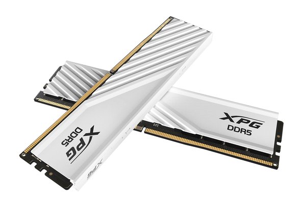 Оперативная память ADATA XPG Lancer Blade, DDR5, 64GB (2x32GB), 5600 MHz, CL46, с радиатором, белый