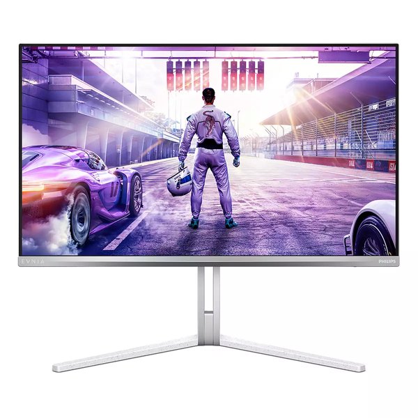 Монитор 27" Philips Evnia 27M2N8800 QD-OLED 3840x2160, 240 Гц, 0.03 мс, 16:9, 1000 кд/м², 2xHDMI 2.1, DP 2.1, USB Hub (2x USB), 3.5 Jack, DisplayHDR True Black 400, FreeSync Premium Pro, динамики (2x5 Вт), белый