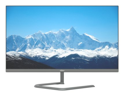Монитор 27" Dahua DHI-LM27-C201P IPS 1920x1080, 100 Гц, 5 мс, 16:9, 250 кд/м², VGA, HDMI 1.4, 3.5 Jack, Flicker-Free, Blue Light Filter, VESA 100x100, серый