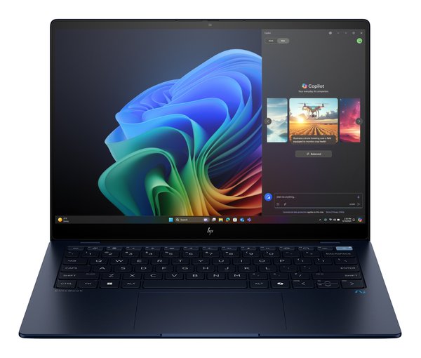 Ноутбук HP EliteBook Ultra G1q8 Snapdragon X Plus X1P-42-100 16Gb SSD 512Gb Intel Arc 14" WUXGA (2240x1400)/ENGKBD Windows 11 Pro 64 dk.blue WiFi BT Cam (9M4E6AT)