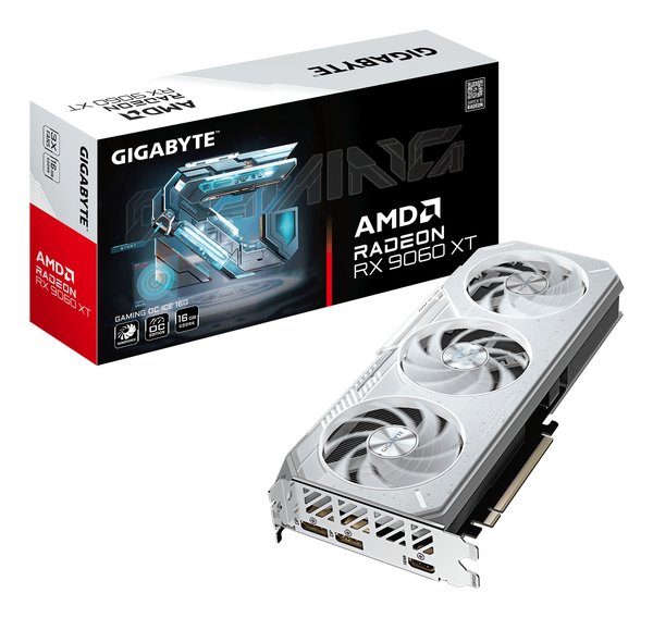 Видеокарта Gigabyte PCI-E 5.0 GV-R906XGAMINGOCICE-16GD AMD Radeon RX 9060XT 16Gb 128bit GDDR6 2780/20000 HDMIx1 DPx2 HDCP Ret