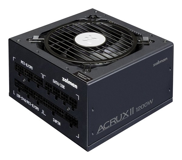 Блок питания Zalman ATX 1200W ZM1200-ARX2 80+ platinum (20+4pin) APFC 120мм fan 12xSATA Cab Manag RTL