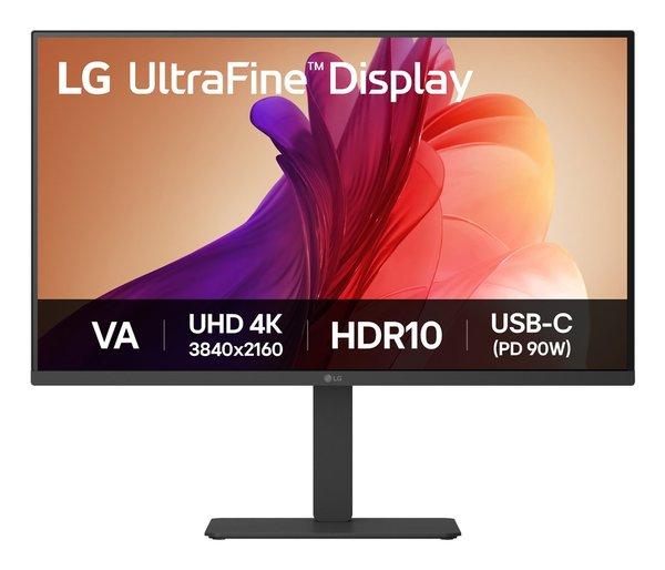 Монитор 31.5" LG 32U720A-B VA 3840x2160, 60 Гц, 5 мс, 16:9, 250 кд/м², 2xHDMI 2.0, DP 1.4, USB-C (90 Вт), 3.5 Jack, USB Hub (2x USB 3.0), динамики (2x5 Вт), HDR10, черный