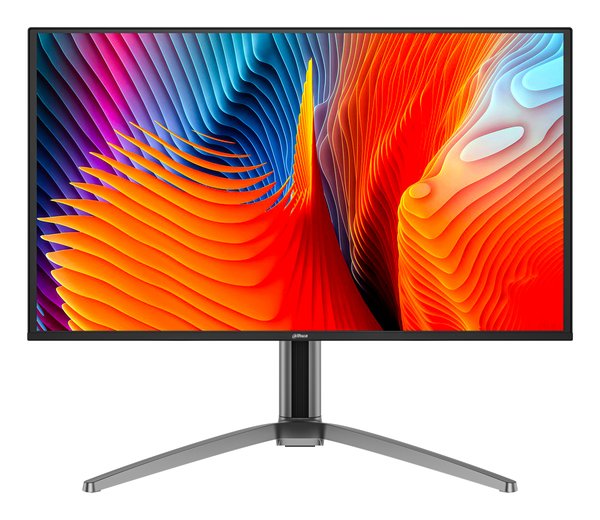 Монитор 26.5" Dahua DHI-LM27-GO34A QD-OLED 2560x1440, 240 Гц, 0.03 мс, 16:9, 400 кд/м², 2xHDMI 2.1, DP 1.4, 3.5 Jack, динамики (2x5 Вт), HDR10, серый