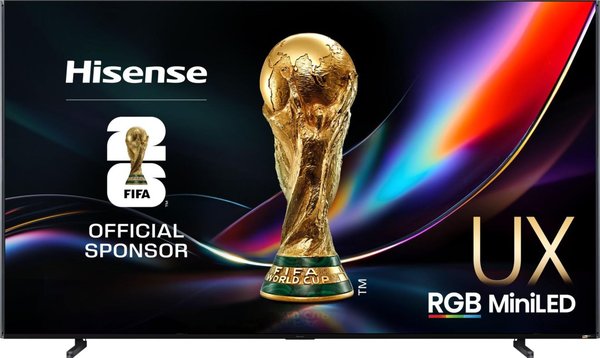 Телевизор Hisense 116" 116UXQ черный MiniLED 4K UHD 165Hz Smart TV VIDAA