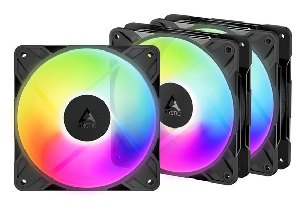 Вентилятор корпусной ARCTIC P12 Pro Reverse A-RGB - 3 Pack - retail (ACFAN00333A) 