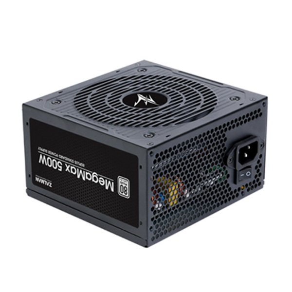 Блок питания 500W Zalman ZM500-TXII (ATX, 120mm, APFC, 80+)(ZM500-TXII) Zalman