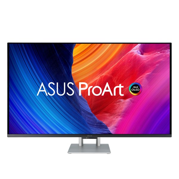 Монитор 31.5" Asus ProArt PA32UCDM QD-OLED 3840x2160, 240 Гц, 0.1 мс, 16:9, 250 кд/м² (типичная), HDMI 2.1, 2×Thunderbolt 4, USB-C (96 Вт PD), USB Hub (1×USB-A + 1×USB-C), динамики (2×3 Вт), DisplayHDR 400 True Black, Dolby Vision, HDR10, HLG, FreeSync, серебристый