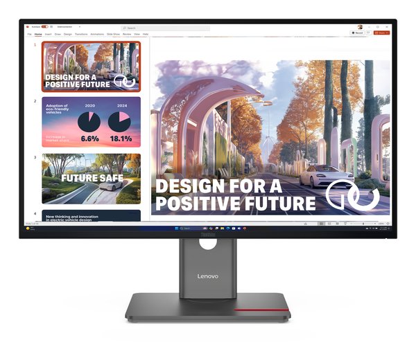 Монитор 27" Lenovo ThinkVision P27QD-40 IPS 2560x1440, 120 Гц, 6 мс, 16:9, 350 кд/м², HDMI 2.1, DP 1.4, USB-C (DP Alt Mode + 140 Вт PD), USB Hub (4×USB-A, 1×USB-B, 1×USB-C 10 Гбит/с), RJ-45, HDR10, черный