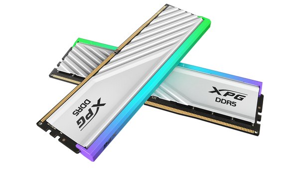 Оперативная память ADATA XPG Lancer Blade RGB, DDR5, 32GB (2x16GB), 6000 MHz, CL48, с радиатором, RGB, белый