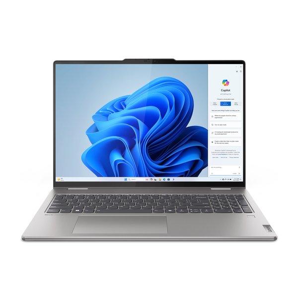 Ноутбук Lenovo Yoga 7 2-in-1 16AHP9/16"/IPS/AMD Ryzen 7 8840HS/16384Mb/512Gb SSD/AMD Radeon 780M/Windows 11 Home/серый/1.99kg