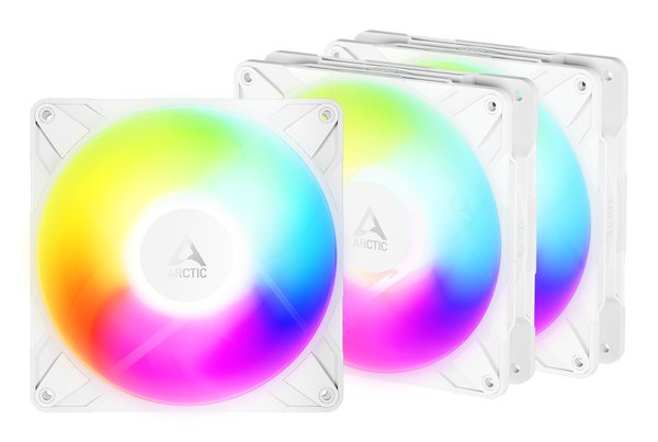 Вентилятор корпусной ARCTIC P14 Pro Reverse A-RGB (White) 3 Pack (ACFAN00328A)