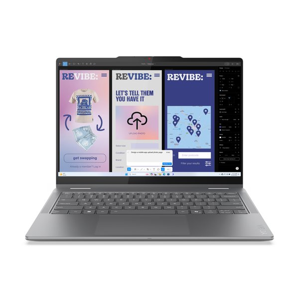 Ноутбук Lenovo Yoga 7 2-in-1 16IML9/14"/OLED/Intel Core Ultra 7 256V/16Gb/512Gb SSD/Intel Arc Graphics/Windows 11 Home/серый/1.38kg