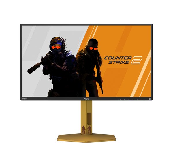 Монитор 24,5" AOC CS25G, 16:9, FHD, 0,3/1ms, 400cd, 300Hz, HDMI, DP, USB, USB-C, HAS