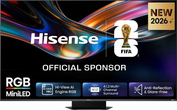 Телевизор Hisense 85" 85UR9S черный