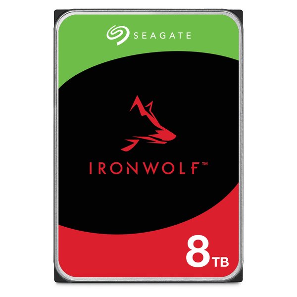 Жесткий диск Seagate SATA-III 8TB ST8000VN002 NAS Ironwolf 512E (5400rpm) 256Mb 3.5"