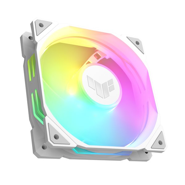Вентилятор в корпус ASUS TUF GAMING TR120 FAN ARGB REVERSE WHITE белый, 120x120x28 мм, 2000 об/мин, 29 дБ, 4 pin