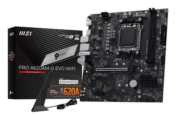 Материнская плата MSI PRO A620AM-G EVO WIFI