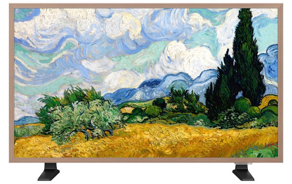 Телевизор TCL 32" 32A400 Pro, бежевый, QLED, 1920x1080 FULL HD, 60 Гц, Google TV, 1 ГБ/16 ГБ