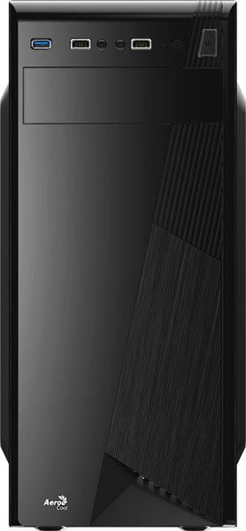 Компьютерный корпус Aerocool/Formula CS-1101 черный без БП ATX 2x120мм 1x140мм 2xUSB 2.0 1xUSB 3.0 audio