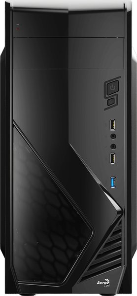 Компьютерный корпус Miditower Aerocool/Formula Cs-1102 черный ATX/micro ATX/mini ITX, USB 3.0 (без БП) 58133