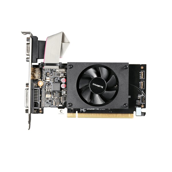 Видеокарта Gigabyte GV-N710D3-2GL V2.0 PCIE8 GT710 2Gb GDDR3