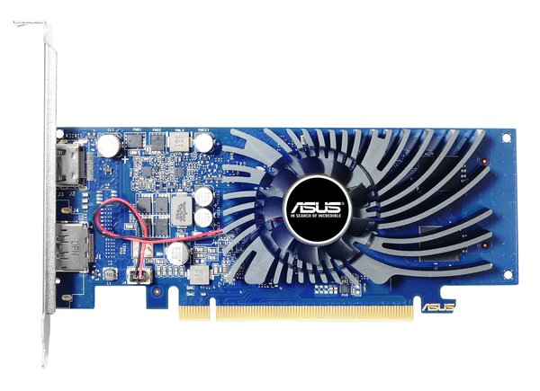 Видеокарта Asus GT1030-2G-BRK nVidia GeForce GT 1030 2048Mb 64bit GDDR5 1228/6008/HDMIx1/DPx1/HDCP PCI-Elow profile Ret