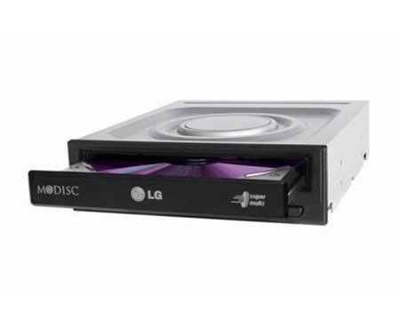 Оптический привод DVD-RW LG GH24NSD5 (SATA, черный) OEM