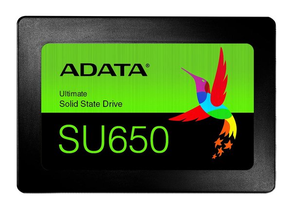 Накопитель SSD ADATA SU650, 480Gb, SATA III, 2.5", R/W 520/450