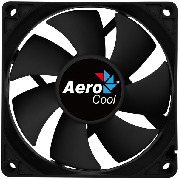 Вентилятор для корпуса Aerocool/Formula Force 12 черный, 120 мм, 1000 об/мин, 23.7 дБ, 3 pin