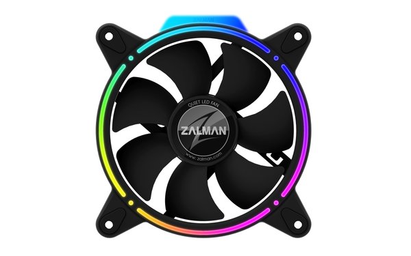 Вентилятор для корпуса Zalman ZM-RFD120A черный, 120 мм, 1500 об/мин, 25.6 дБ, 3 pin