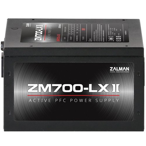 Блок питания Zalman ZM700-LX II Retail, 700Вт, 120мм, черный