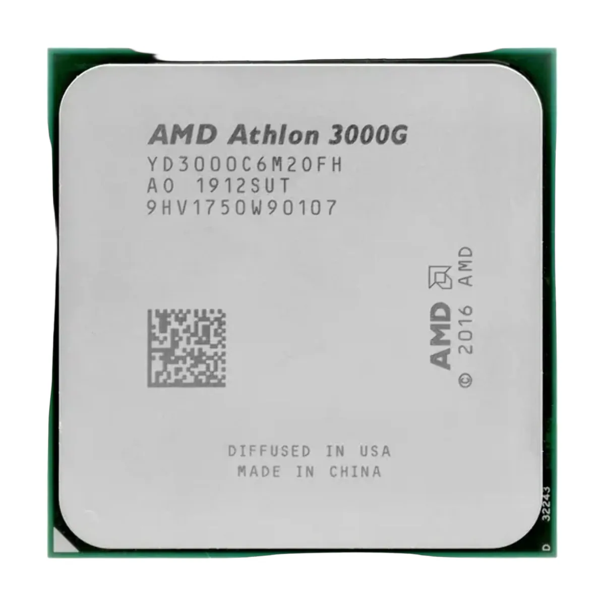 Процессор AMD Athlon 3000G Soc-AM4 3.5GHz OEM