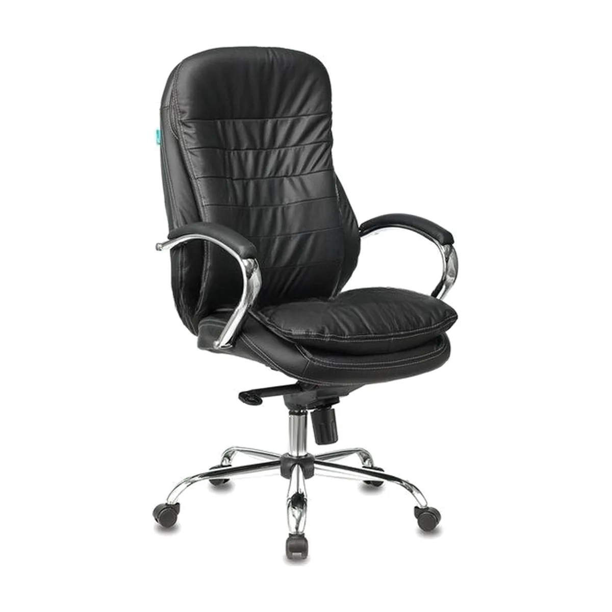 Кресло Бюрократ T-9950/BLACK черный, кожа